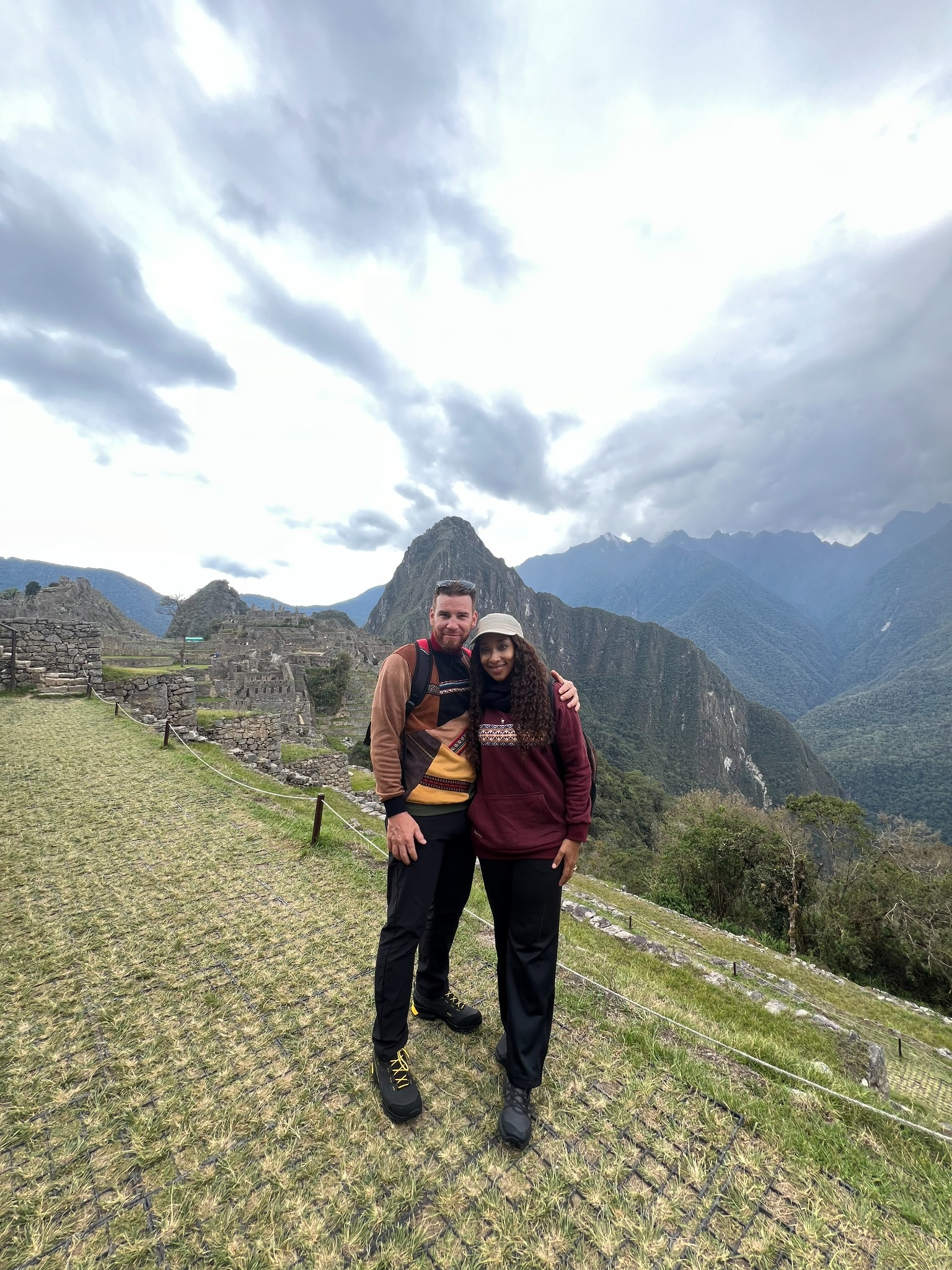 Jonathan visiting Machu Picchu in the Cusco region of Peru