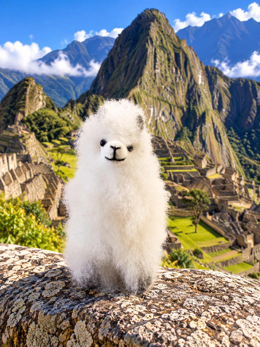 Mini Alpaca – Genuine Alpaca Fur - Style6