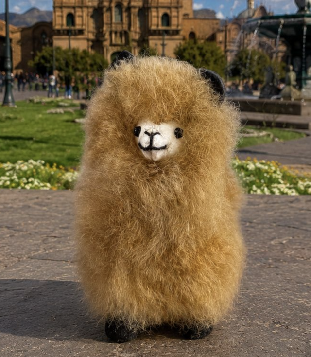 Mini Alpaca – Genuine Alpaca Fur - Style1 - Copy