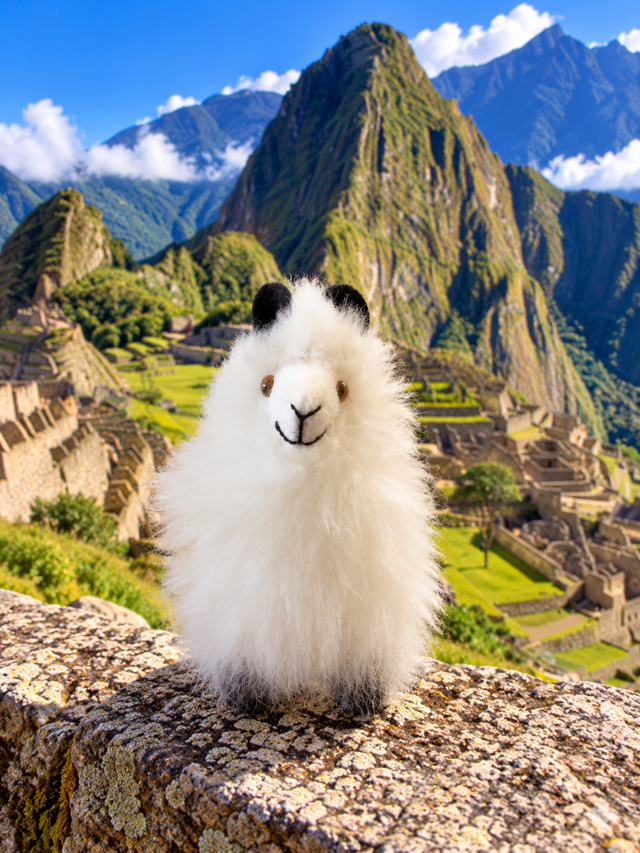 Mini Alpaca – Genuine Alpaca Fur - Style8