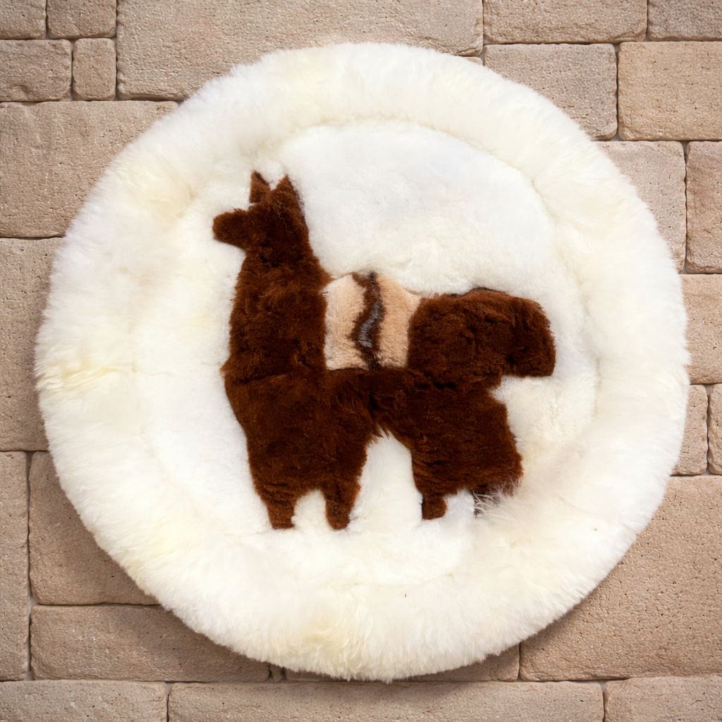 Handmade Alpaca Fur Wall Decor – Andean Alpaca Edition