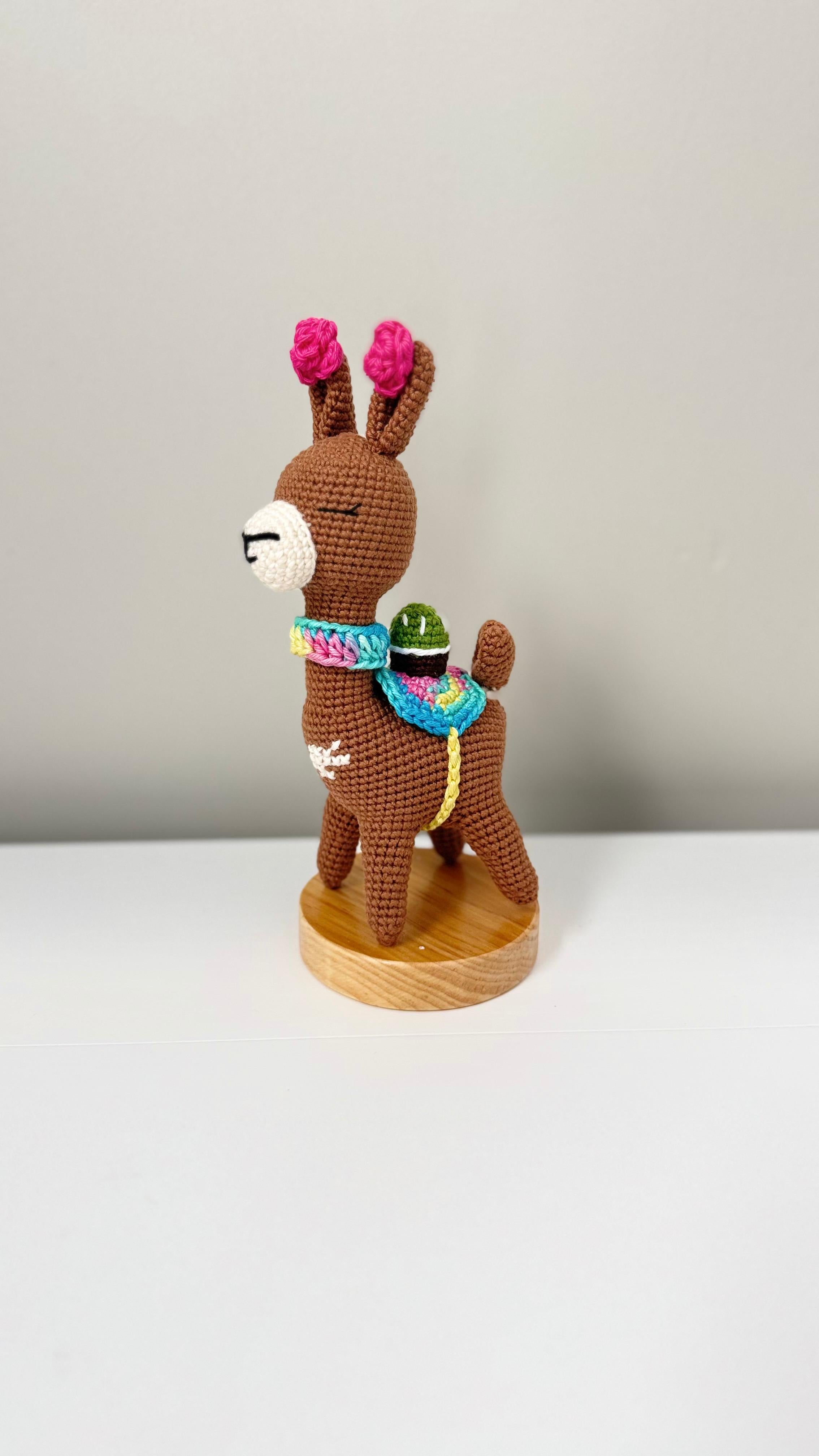 Samay™ • The Peaceful Soul • Handmade Peruvian Amigurumi Collectible