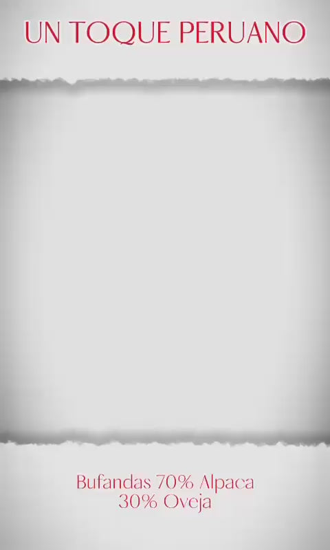 Handmade Peruvian Alpaca Scarf – Andean Harmony